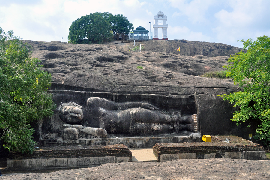 Reclining Statue  